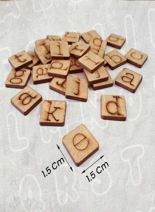 Tokyodo Montessori Wooden Alphabet Puzzle - 3 Sets of a-z Lowercase Letters Square 1.5cm Pieces | Hands-on Educational Toy for Toddlers & preschoolers - Image 3
